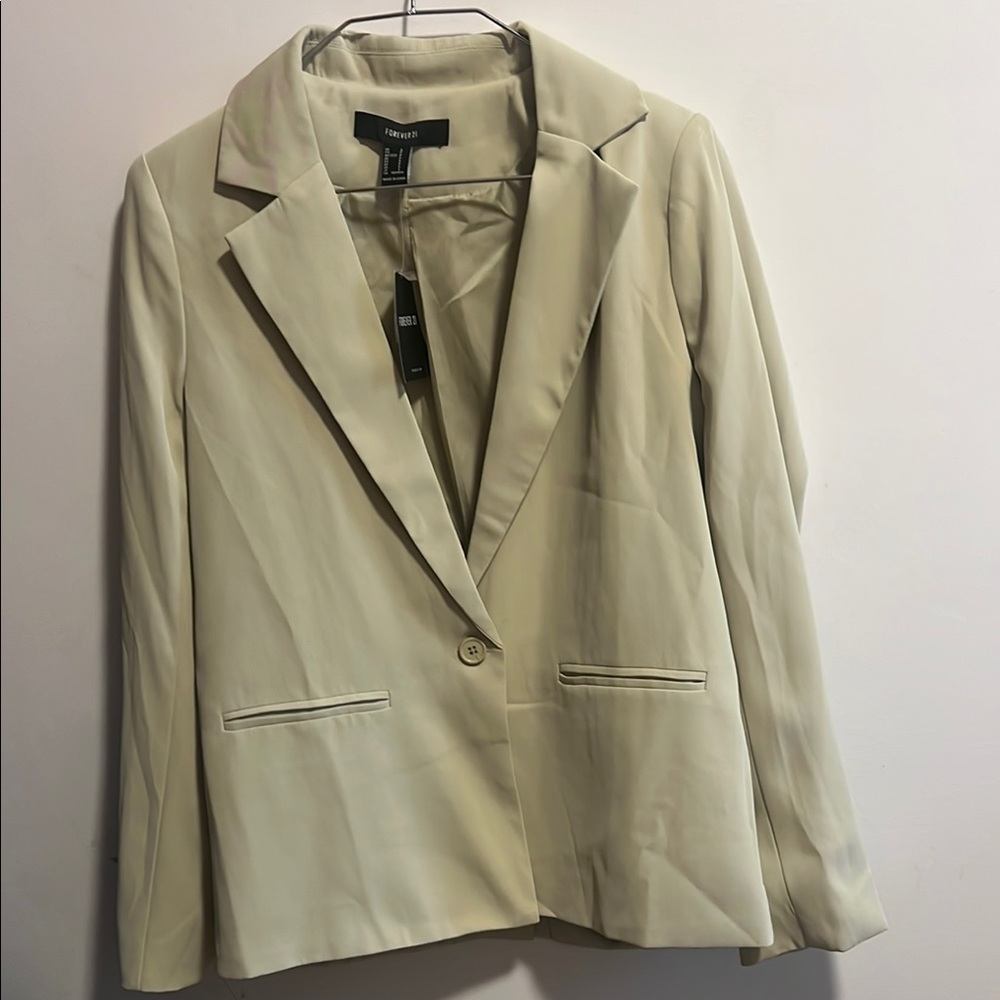 Elegant Sage Green Blazer